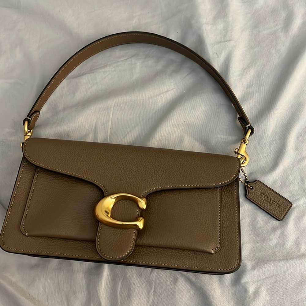 Coach Tabby Shoulder Bag 26 (Dark Stone)